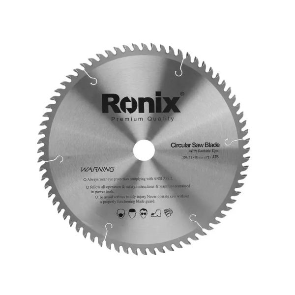 ცირკულარული ხერხის დისკი ATB 72T Ronix RH-5114, 300მმ