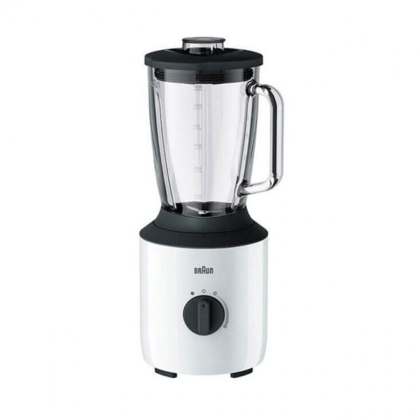 ბლენდერი შუშის კოლბით BRAUN JB3150WH