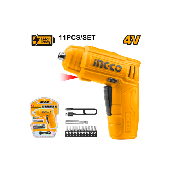 ელექტრო ხრახნდამჭერი კომპლექტში 4V Li-Ion (CSDLI0402)