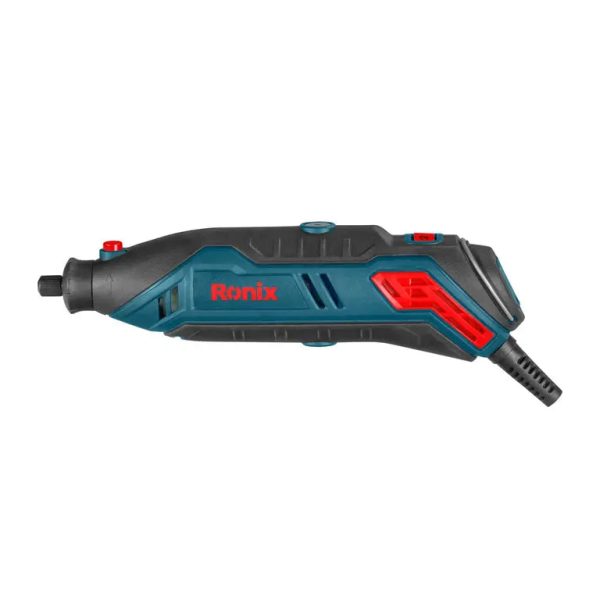 მინი გრავიორი Ronix-3403 130W, 10000-35000RPM ნაკრები