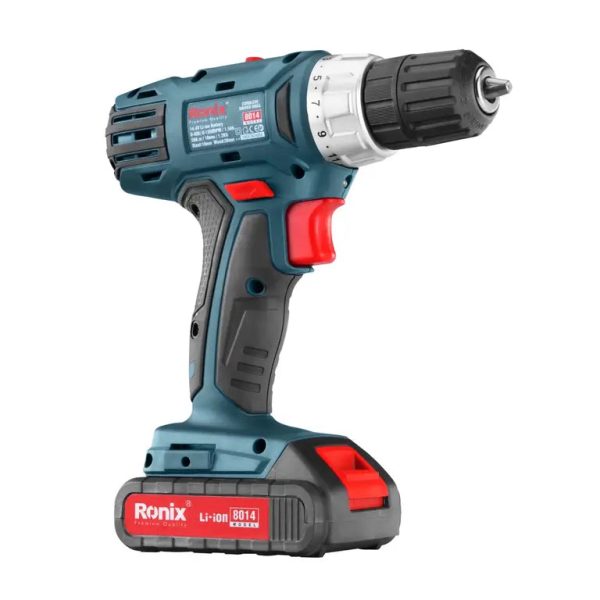 უსადენო ბურღი-სახრახნისი Ronix-8014 14.4V 26nm