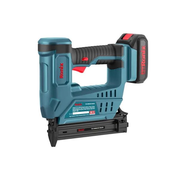 უსადენო ლურსმნის პისტოლეტი (ხის) Ronix-8619