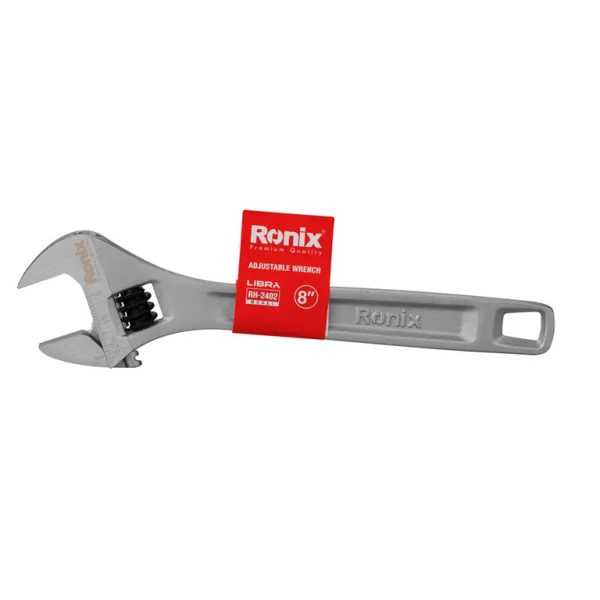 რეგულირებადი ქანჩის გასაღები Ronix RH-2402 8 ინჩი