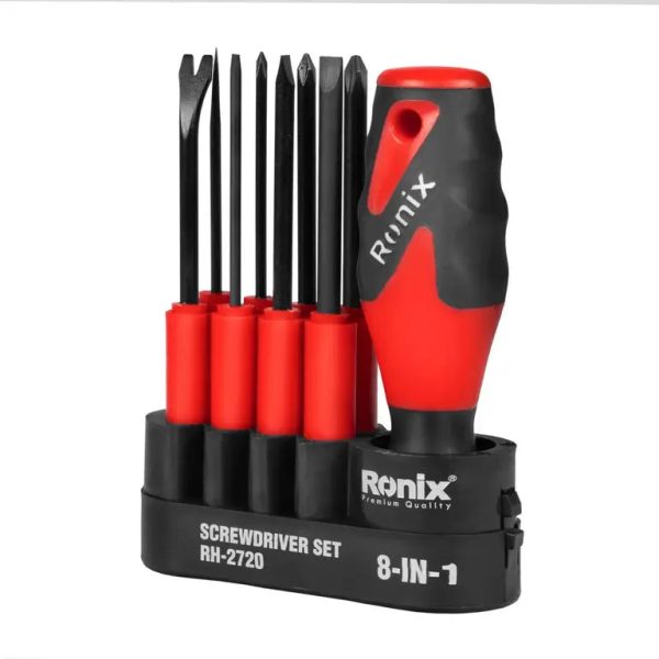 სახრახნისების ნაკრები Ronix RH-2720, 8ც