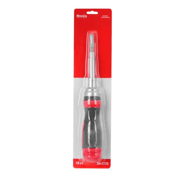 სახრახნისების ნაკრები (ტრეშოტკა) Ronix RH-2725, 19 in 1