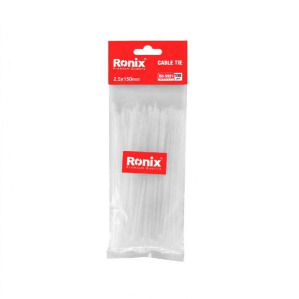 პლასტმასის ხამუთები Ronix RH-9991  2.5×150 მმ 100ც