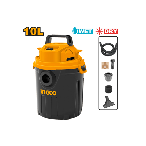 მტვერსასრუტი 1000w/10L (VC10101) INGCO