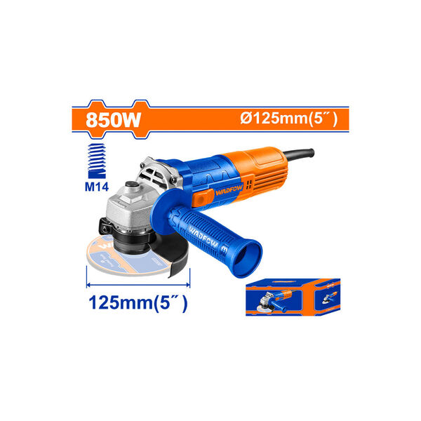 ელექტრო კუთხსახეხი 850W-125MM (WAG15851) WADFOW