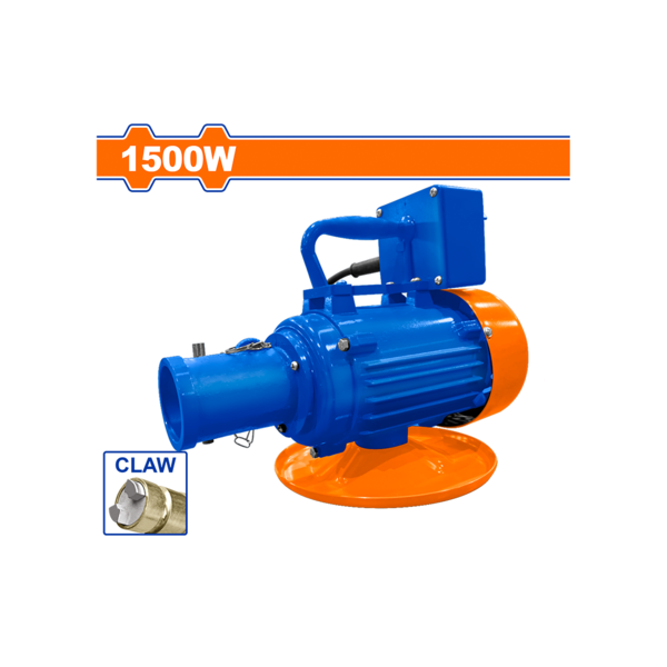 მრგვალი ელექტრო ვიბრატორი ბეტონისთვის 1500 W (WECV1A15) WADFOW