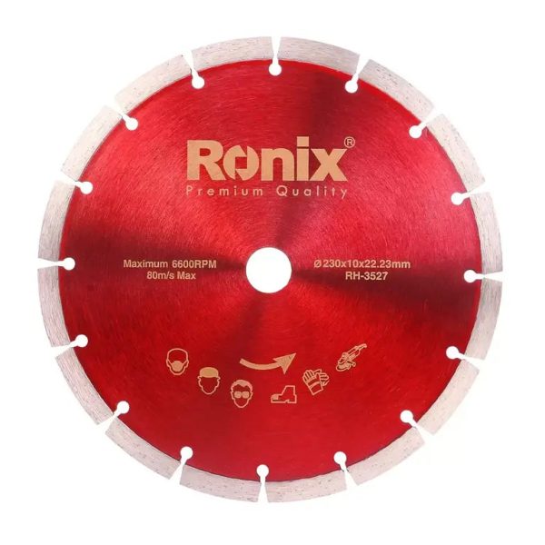 მარმარილოს და გრანიტის საჭრელი დისკი Ronix RH-3527, 230*22.5*10მმ